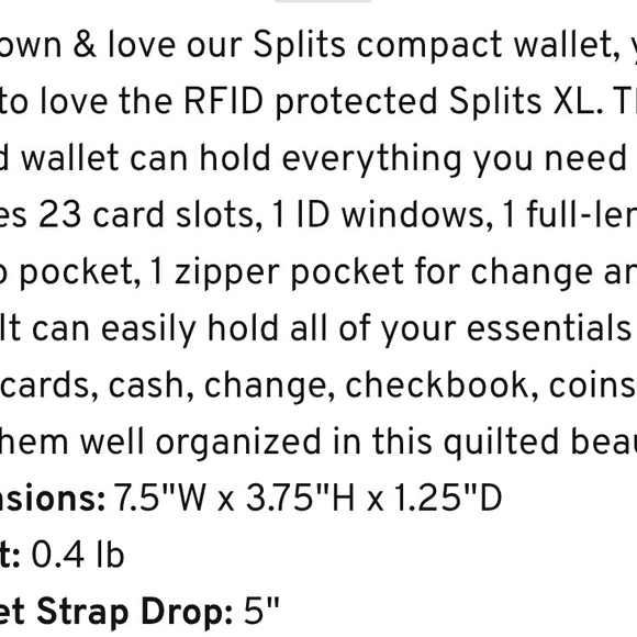 Lug Splits XL Wallet - Picture 5 of 6